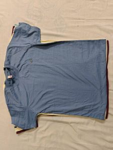 T-shirt Set Of 5 Large/40/38/M Half Sleeves