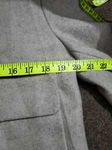 Grey Cropped Jacket