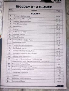 Physics Chemistry Biology At A Glance For Neet Ug