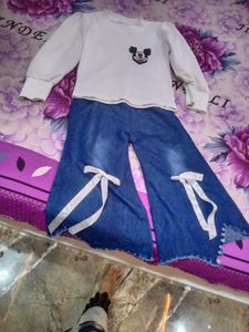 Girl Top&amp;bottom Set