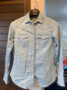 Levis Denim Shirt For Women Girl