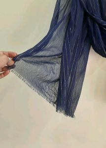 Blue Chiffon Dupatta💙