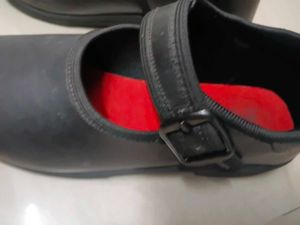 school Black Ballerinas shoes lakhani