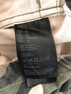H&amp;M Divided Hooded Camo Shirt Shacket