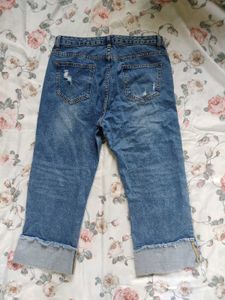 Tie Dye Halter Top &amp; Cartoon Jeans