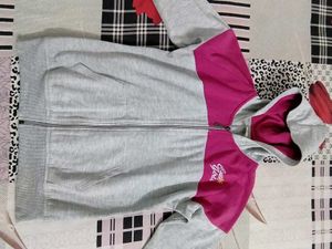 Cute Grey &amp; Baby Pink Jacket