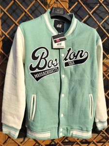 🦓OG H&amp;M Boston Varsity Jacket