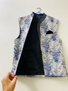 Royal Blue Sherwani Set