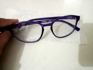 Stylish Purple Glasses with maroon fram