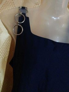 Navy Blue Mini Dress