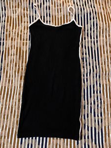 Savana (S) Black Bodycon Mini Dress