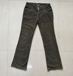 Vintage Olive Corduroy Pants