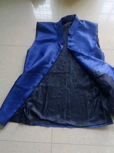 Elegant Blue Waistcoat