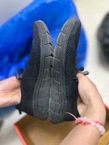 Sparx Black Sports Shoes – Good Condition | Fabric