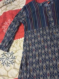 Patterned Casual Dress