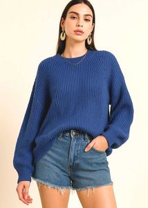 🎁Buy 2 Get2 Free OG Vero Moda Blue Sweater ()