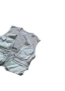 Korean stylish pocket vest