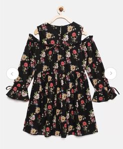 Black Floral Dress