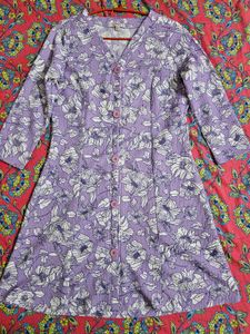 Floral Lavender Dress medium size