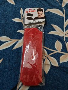 R-LON 4-Way Headband RED - New