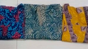 Combo Pack Of 3 Kurtis😄✨