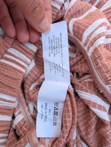 Striped Off-Shoulder Jumpsuit