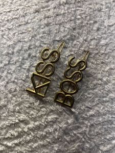 BOSS & KSS Gold Hair Clips