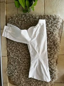 ALLEN SOLLY -  Smart white Formal Shirt With Dots