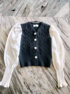 Vintage Crop Cardigan 🪞