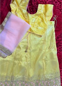 Yellow Lehenga Set