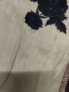 Elegant Green Saree (Super Net)
