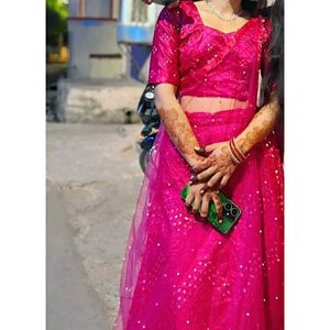 Pink Lehenga
