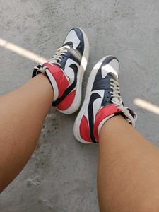 Nike Air Jordan I Unisex High Ankle Shoes Size-5 ❤