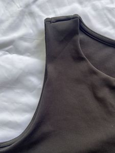 Seamless Black Bodysuit