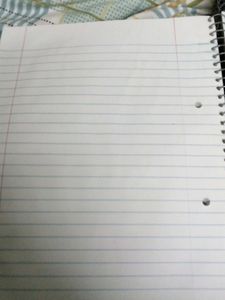 Wide Ruled Spiral Notebook