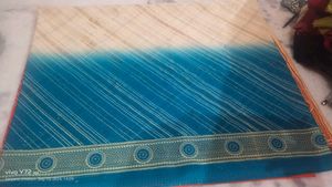 double shade saree