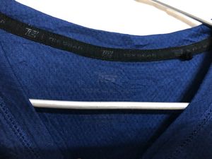 Blue Long Sleeve T Shirt