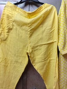 Yellow Kurta Set