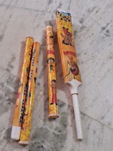 3 Vickets . One Bat