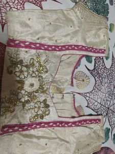 beautiful pink saree