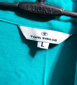 Blue Button-Down Shirt