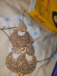 Earings With Mangtika
