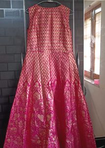 Ethnic Gown With Dupatta