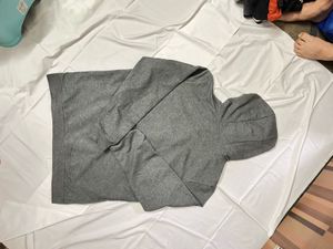 Gray Zip-Up Hoodie