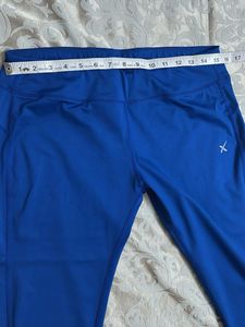 HRX Blue Cropped Leggings