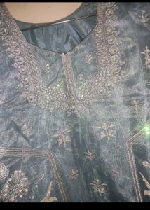 New Organza Kurta Set