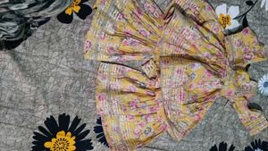 Yellow Floral Dress