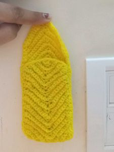 Yellow Pen Pouch