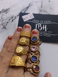 Vintage Assorted Ring Set