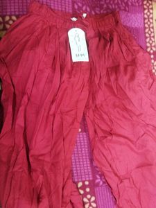 Red Dhoti For Women